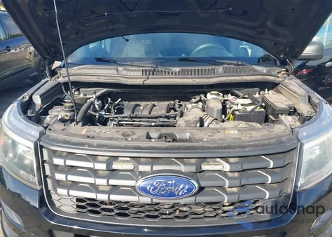 2016 Ford Explorer Police Interceptor from USA, damaged, VIN 1FM5K8ARXGGB43997